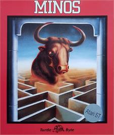 Box cover for Minos on the Atari ST.