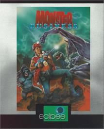 Box cover for Monster Business on the Atari ST.
