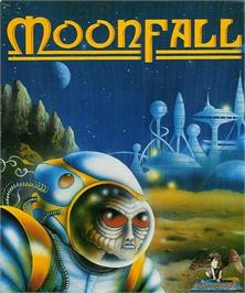Box cover for Moonfall on the Atari ST.
