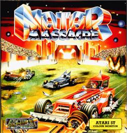 Box cover for Motor Massacre on the Atari ST.