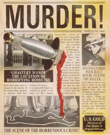 Box cover for Murder! on the Atari ST.