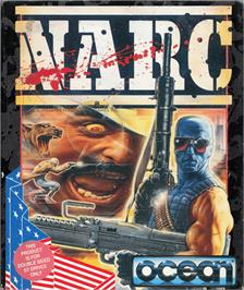 Box cover for NARC on the Atari ST.