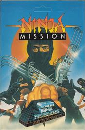 Box cover for Ninja Mission on the Atari ST.