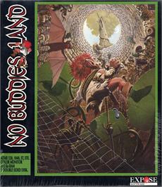 Box cover for No Buddies Land on the Atari ST.