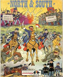 Box cover for North And South on the Atari ST.