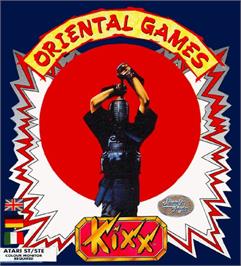 Box cover for Oriental Games on the Atari ST.