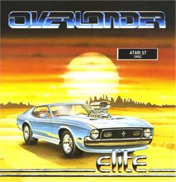 Box cover for Overlander on the Atari ST.
