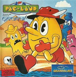 Box cover for Pac-Land on the Atari ST.