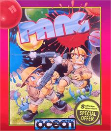 Box cover for Pang on the Atari ST.