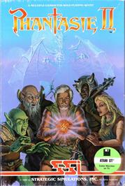 Box cover for Phantasie 2 on the Atari ST.