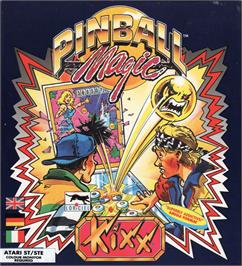 Box cover for Pinball Magic on the Atari ST.