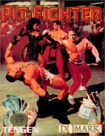 Box cover for Pit-Fighter on the Atari ST.