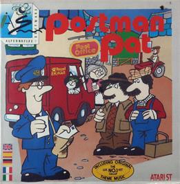 Box cover for Postman Pat on the Atari ST.