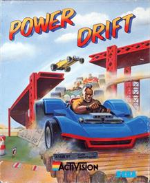 Box cover for Power Drift on the Atari ST.