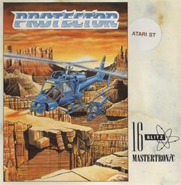 Box cover for Protector on the Atari ST.