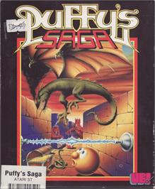 Box cover for Puffy's Saga on the Atari ST.