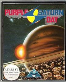 Box cover for Purple Saturn Day on the Atari ST.