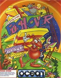 Box cover for Push-Over on the Atari ST.