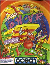 Box cover for Pushover on the Atari ST.