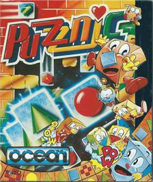 Box cover for Puzznic on the Atari ST.