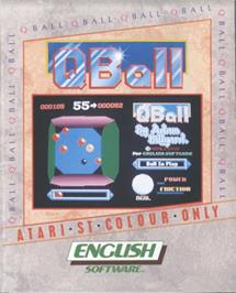 Box cover for Qball on the Atari ST.