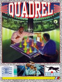 Box cover for Quadrel on the Atari ST.
