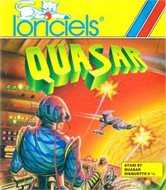 Box cover for Quasar on the Atari ST.