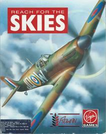 Box cover for Reach for the Skies on the Atari ST.