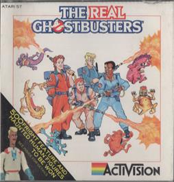 Box cover for Real Ghostbusters, The on the Atari ST.