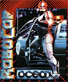 Box cover for Robocop on the Atari ST.