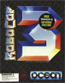 Box cover for Robocop 3 on the Atari ST.