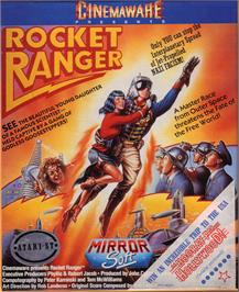 Box cover for Rocket Ranger on the Atari ST.