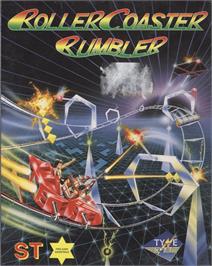 Box cover for Roller Coaster Rumbler on the Atari ST.
