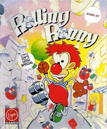 Box cover for Rolling Ronny on the Atari ST.