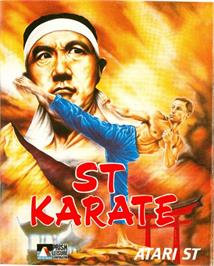 Box cover for ST Karate on the Atari ST.