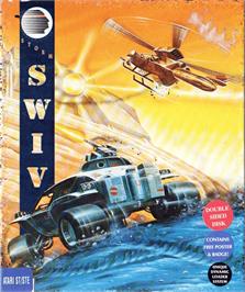 Box cover for SWIV on the Atari ST.