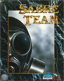 Box cover for Sabre Team on the Atari ST.