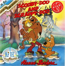 Box cover for Scooby-Doo And Scrappy-Doo on the Atari ST.
