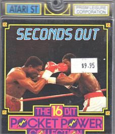 Box cover for Seconds Out on the Atari ST.