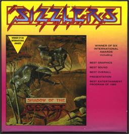 Box cover for Shadow of the Beast on the Atari ST.