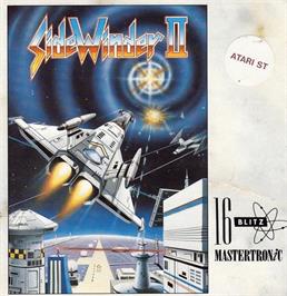 Box cover for Sidewinder 2 on the Atari ST.