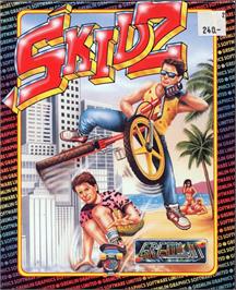 Box cover for Skidz on the Atari ST.