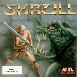 Box cover for Skrull on the Atari ST.