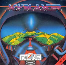 Box cover for Skyblaster on the Atari ST.