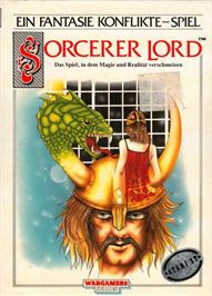 Box cover for Sorcerer Lord on the Atari ST.