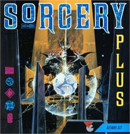 Box cover for Sorcery Plus on the Atari ST.