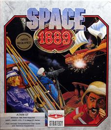 Box cover for Space 1889 on the Atari ST.