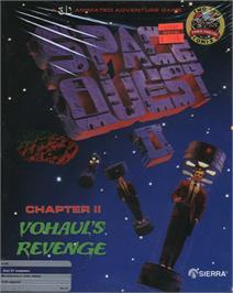 Box cover for Space Quest 2 - Chapter 2 - Vohaul's Revenge on the Atari ST.