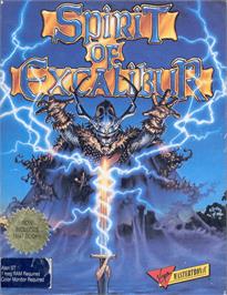 Box cover for Spirit of Excalibur on the Atari ST.