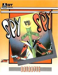 Box cover for Spy Vs Spy on the Atari ST.